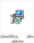 Installeur LibreOffice Windows