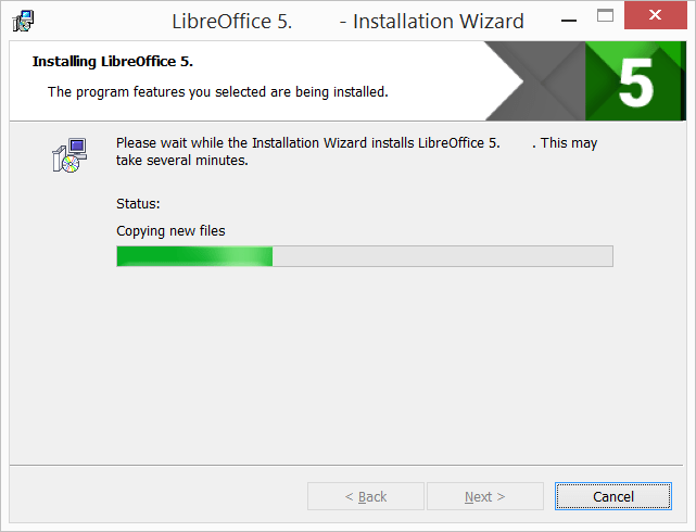 Installation de LibreOffice